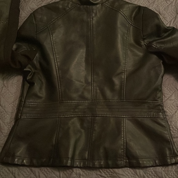 Black moto jacket - Picture 5 of 5